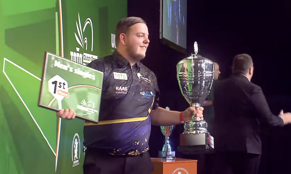 HighRollerRadio's tweet photo. Dutch Open CHAMP!
#Darts #DutchOpenDarts https://t.co/8UAxZ0zKx2