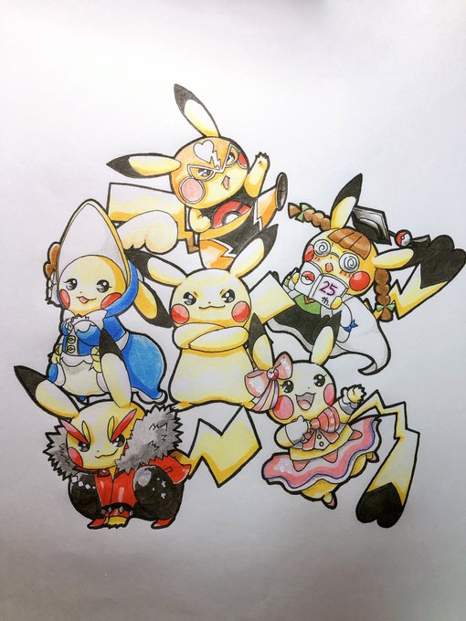 「pikachu blush stickers」Fan Art(Latest)