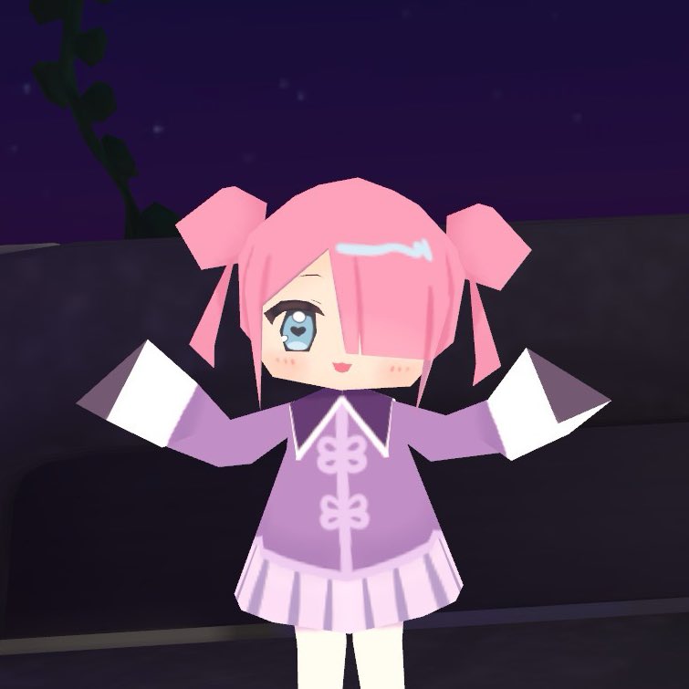 0R10_L10N's tweet photo. 動作確認自撮り🤳
#256fes
#lowpoly 
#VRChat https://t.co/PcL8Px1r3O