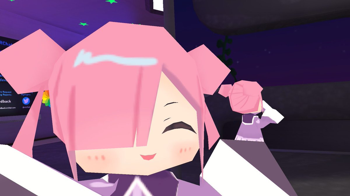 0R10_L10N's tweet photo. 動作確認自撮り🤳
#256fes
#lowpoly 
#VRChat https://t.co/PcL8Px1r3O