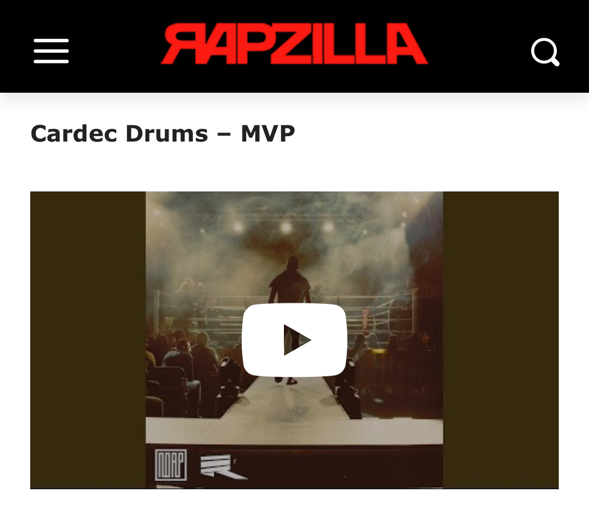 New @cardecdrums ft. @elartista_official 'MVP' out now! Shoutout to everyone supporting. Listen on all platforms.  #rmgforever #latinrap #newmusic