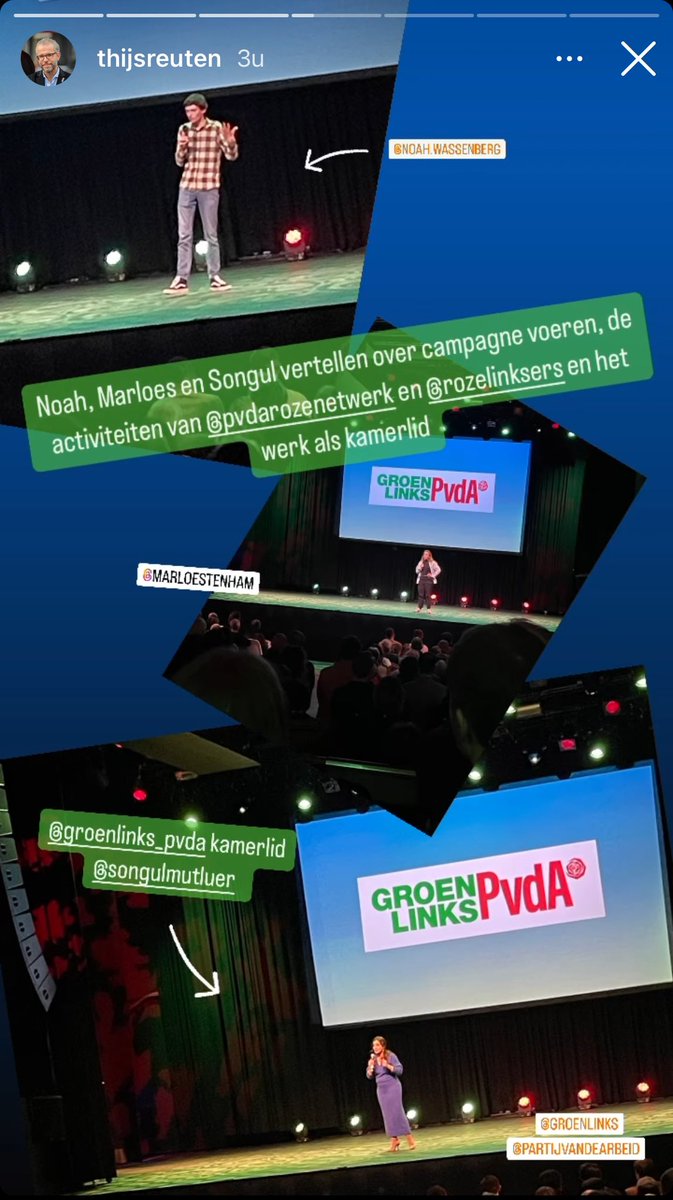 Vandaag mogen spreken bij de Nieuwe Ledenbijeenkomst van GroenLinks-PvdA, over het zijn van campagneleider. Leuk om zo veel nieuwe leden te ontmoeten!