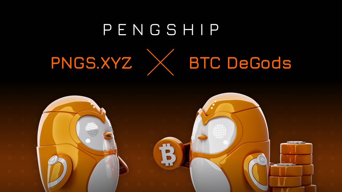 pngs_xyz's tweet photo. YOU JUST GOT PENGED @BTC_DeGods ! 🟧
Holders have 48 hours to participate in an Atlas giveaway to get Penglisted. ⌛️ https://t.co/yjvoYCQENZ