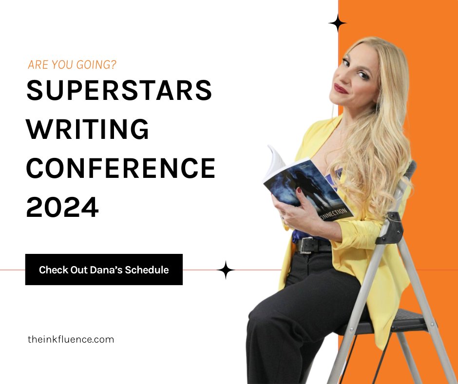 Are you going to Superstars Writing Seminar?

Check Out Dana's Schedule: superstarswriting.com/2024-schedule/… 

#SuperstarsWritingSeminar #TheINKfluence #DirectSellingforAuthors #BookMarketing #AuthorAdvice #AuthorMarketing