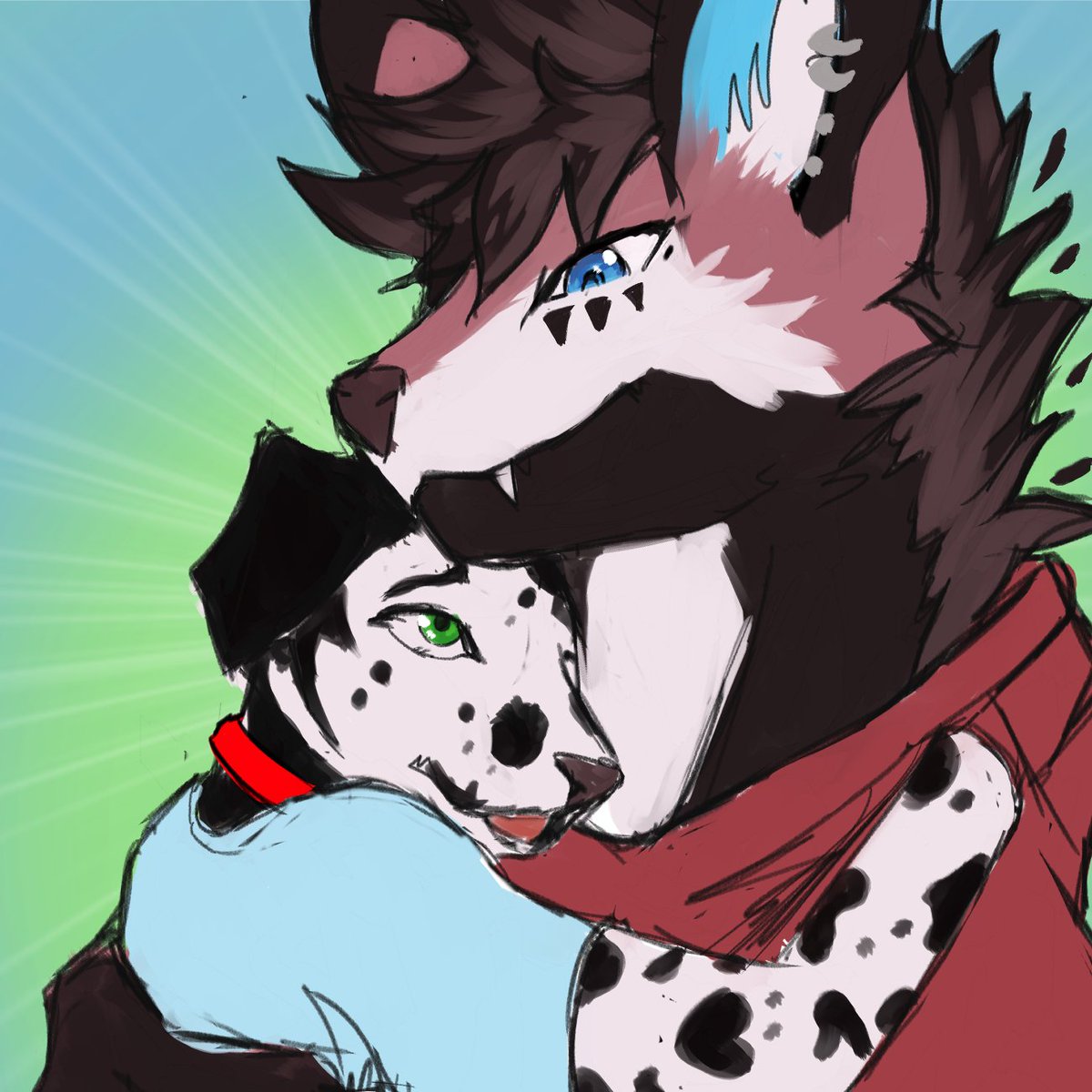 wonderful art by @Sweet_Macchi  <3