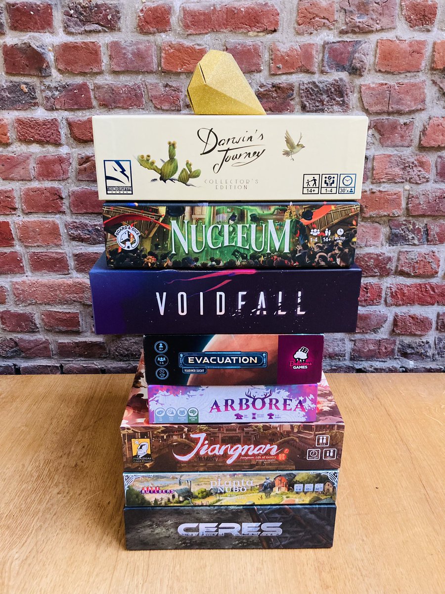 Voici le palmarès du Diamant d’Or 2024 💎

1er : Darwin’s Journey (Diamant d’Or)
2e : Nucleum (Diamant d’Argent)
3e : Voidfall (Diamant de Bronze)
4e : Evacuation
5e : Arborea
6e : Jiangnan
7e : Planta Nubo
8e : Ceres