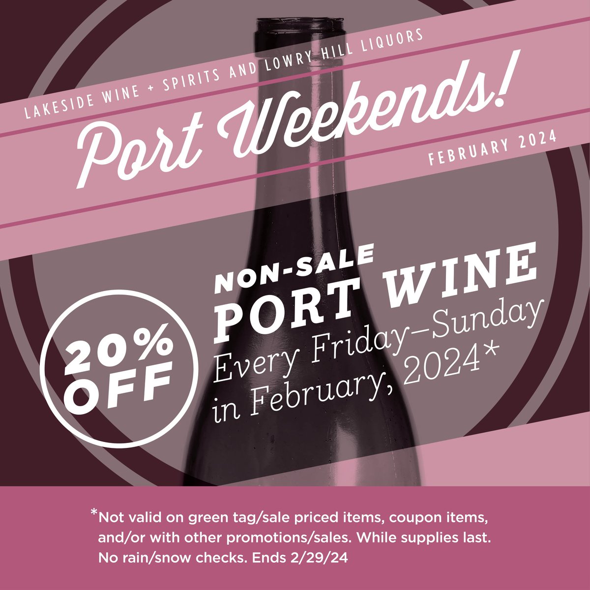 If you've never tried port wine, this is the time of year to do it! Sweet and typically served with dessert, it is perfect for Valentine's Day or a winter evening. #portwine #winesale #winedeals