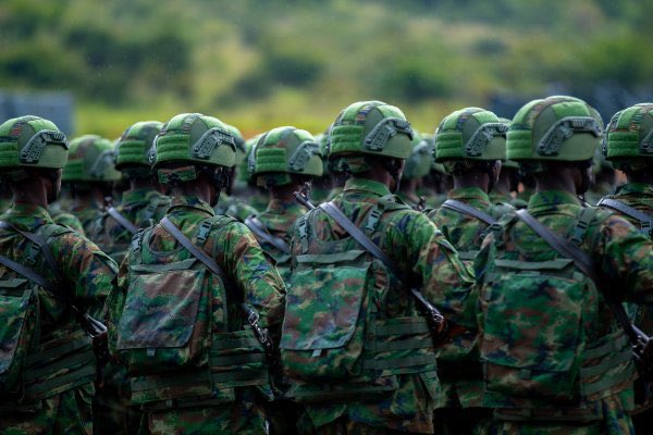 RGakwerere's tweet photo. M23 doesn't exist, M23 has never existed and M23 will never exist. What we have, it's Rwanda Defence Force (RDF) in collaboration with few greedy Congolese thugs in the mix.

DR Congo, a sovereign country, has been under foreign invasion since November 2021 to present. https://t.co/67YsuP1Hg5
