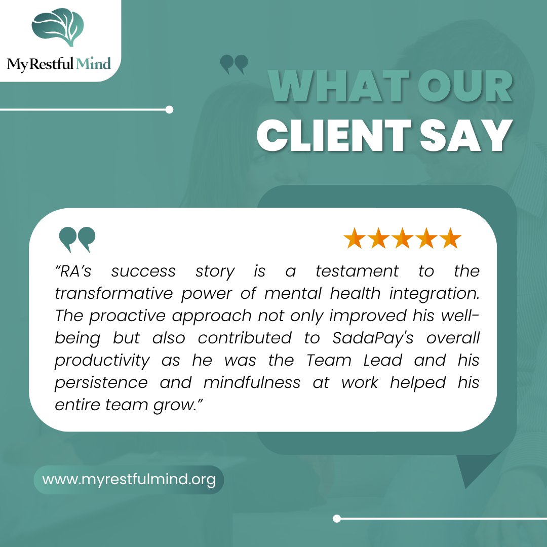 myrestfulmind's tweet photo. "Unlocking smiles and success, one testimonial at a time!🌟Our clients' stories speak louder than words. Swipe left to dive into the real experiences that define our journey together. Your success is our story." 
#successstory #clienttestimonials https://t.co/ZvarWRfmuJ