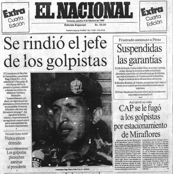 adbernabe's tweet photo. #AcciónDemocrática ratifica hoy el carácter democrático que debe privar en cualquier nación y en sus instituciones, para una gobernabilidad de progreso, entendimiento, tolerancia y paz.

Bajo el mandato de nuestro líder y presidente de la Republica, Carlos Andrés Pérez, se perpetuó un intento de golpe de Estado, el #4Feb de 1992, pero gracias a su conducción política y a la conciencia democrática de la mayoría de los miembros de la FANB, los golpistas no lograron su objetivo y se rindieron.

Hoy 32 años después, les decimos que #AcciónDemocrática no avalará jamás golpes de Estado, el cambio en democracia se hace por la vía del voto y no por la vía de las balas.

¡Viva la democracia!
¡Viva Acción Democrática!
¡Viva Carlos Andrés Pérez!