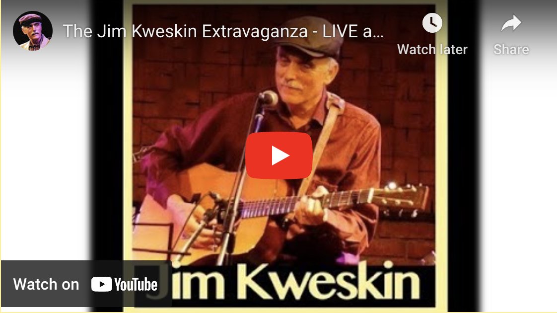 The <a href="/JimKweskin/">Jim Kweskin</a>  Extravaganza &amp; CD Release is live TODAY Sun Feb 4 @ 2PM EST @ jimkweskin.com! Featuring <a href="/MariaMuldaur1/">Maria Muldaur</a> <a href="/cindycashdollar/">Cindy Cashdollar</a>  <a href="/GeoffMuldaur/">Geoff Muldaur</a> &amp; <a href="/fionakweskin/">Fiona Kweskin</a> to name a few. $20 suggested donation per person to PayPal.me/jimkweskin