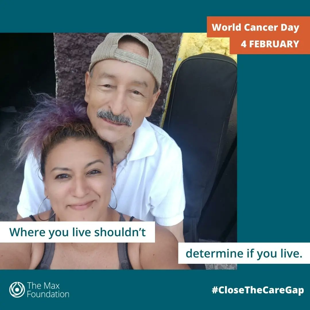 This day, I want to first thank God and The Max Foundation for being the ones who have made possible what seemed impossible 
 #themaxfoundation @TheMaxFoundation @CloseTheCareGap #WorldCancerDay  #CloseTheCareGap  #Comunidadmundialcontraelcancer