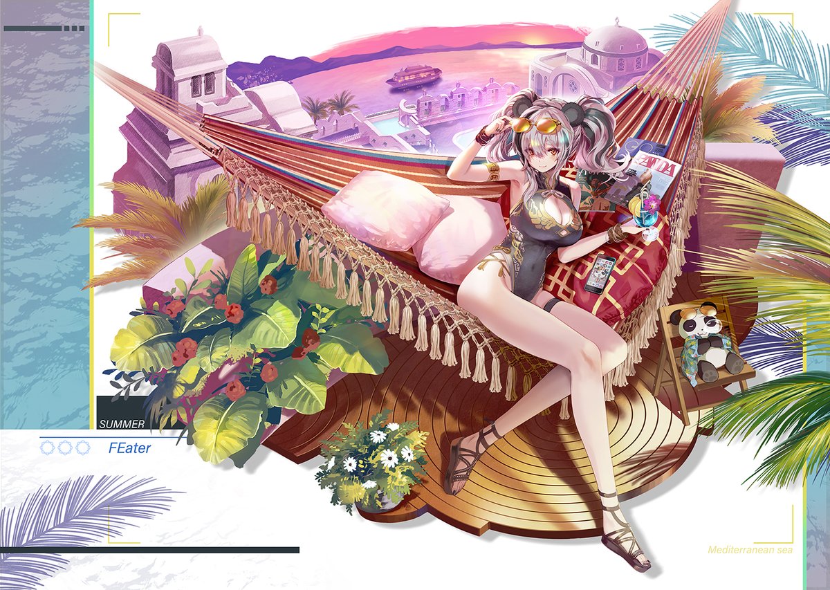 ホルハイヤ(アークナイツ) 「VGen Participation Challenge. #VGenCode 」|武知明伸@ﾌﾘｰｲﾗｽﾄﾚｰﾀｰのイラスト