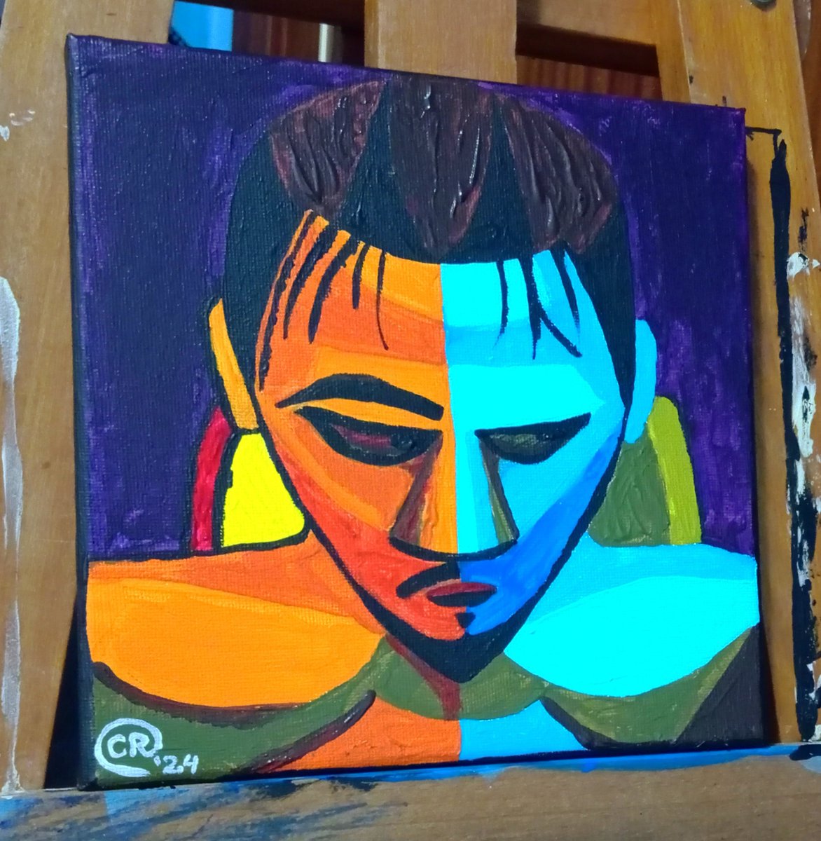 multicristian99's tweet photo. Bueno, pues llevo 12 años viviendo en mi casa y me he cansado de que las paredes estén más tristes que las de un piso de estudiantes... así que me he propuesto retomar una de mis aficiones favs y llenarlas de cuadritos: https://t.co/ga7KRGPt0q