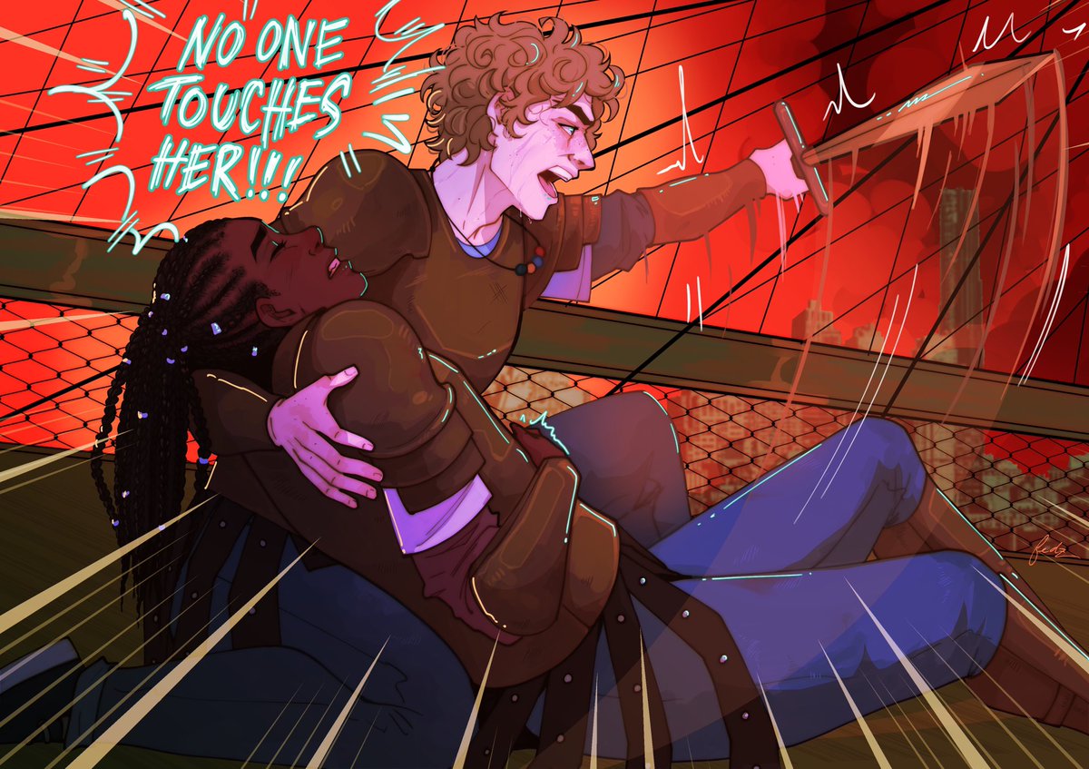 percabeth nation wake up!!! i believe there was a lack of art for this scene so i decided to fix that😁
#percyjackson #thelastolympian