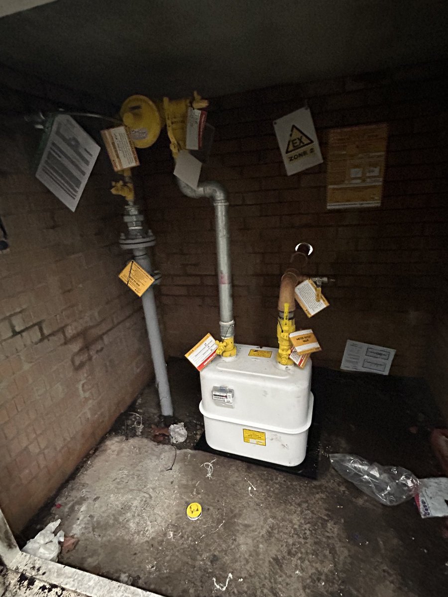 jmwheating's tweet image. New commercial meter connected and gas purged to furthest point in factory in Swansea
