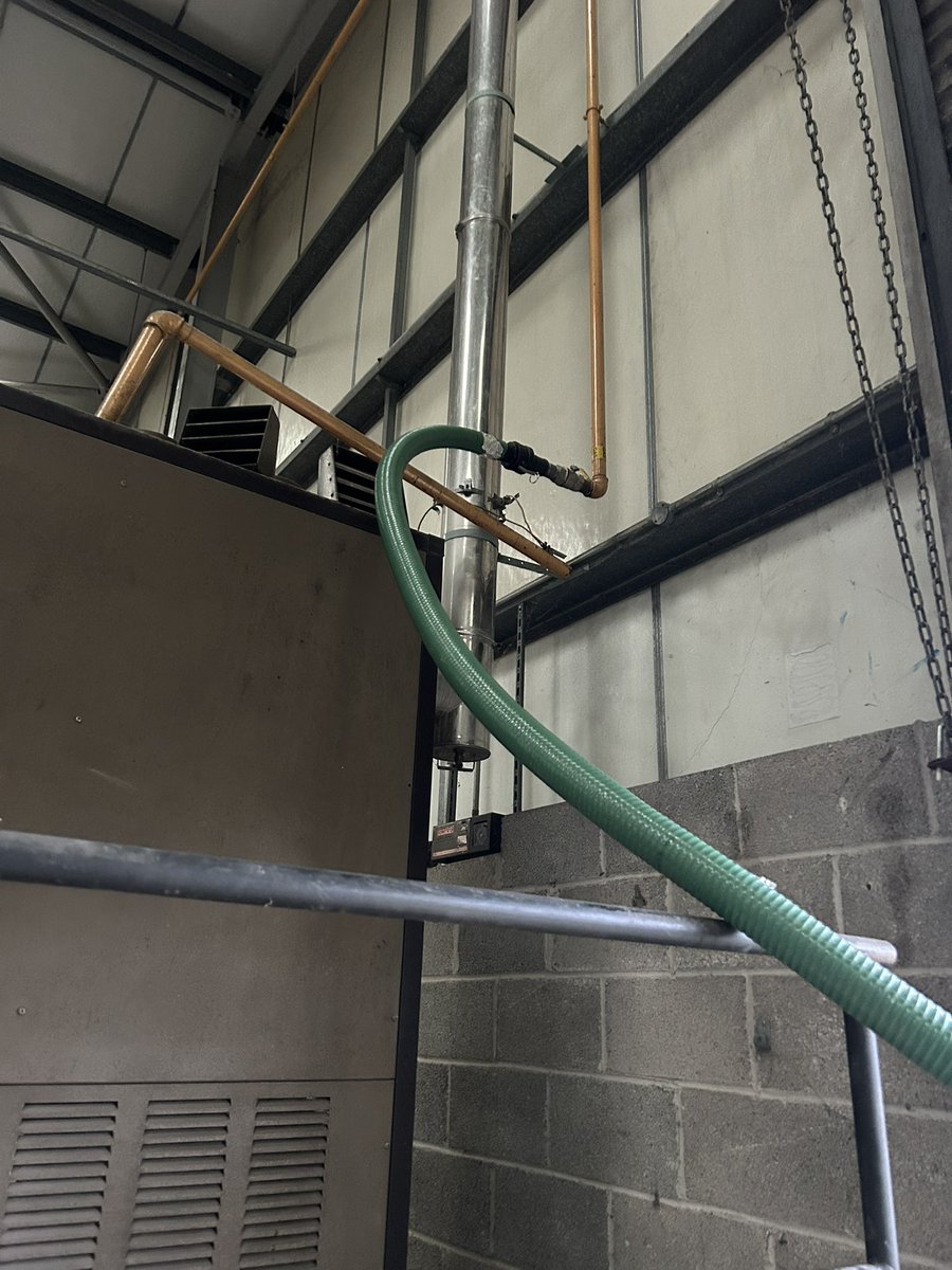 jmwheating's tweet image. New commercial meter connected and gas purged to furthest point in factory in Swansea