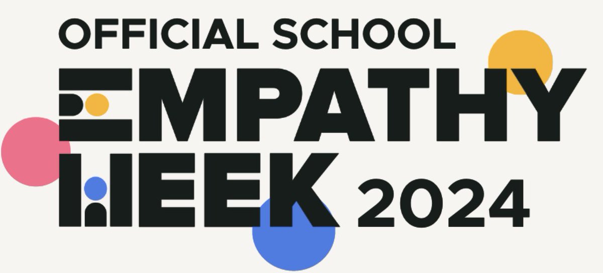 @HIS_Moldova's thrilled to showcase the Official #EmpathyWeek School badge for 2024!Join us in our commitment to nurturing #EmpathyGeneration-a future where empathy,kindness and understanding shape the world.Together,we're building a more compassionate tomorrow! #BuildingEmpathy