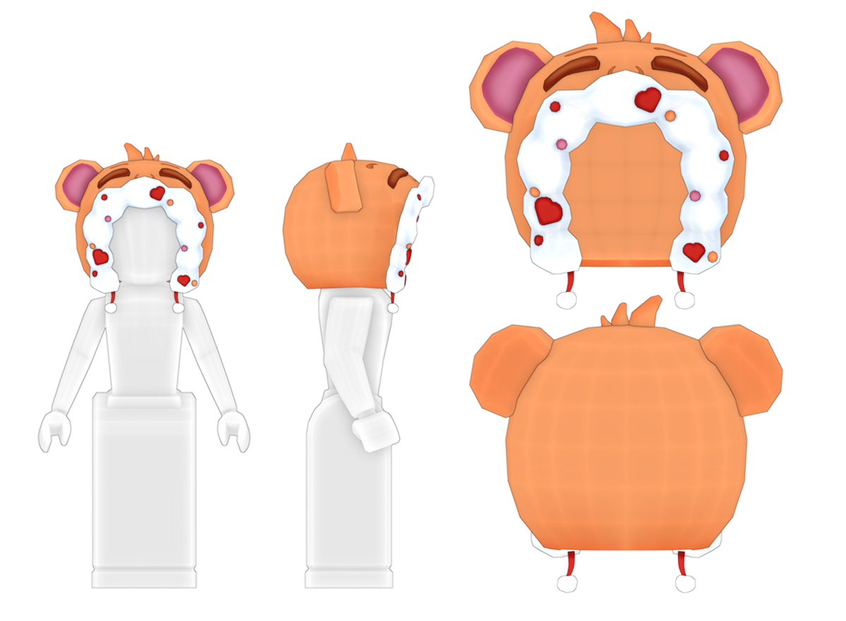 Valentines monkey 🐵❤️
used @simplyalemon's tut!! 
;
#roblox #robloxugc #robloxdev #cute