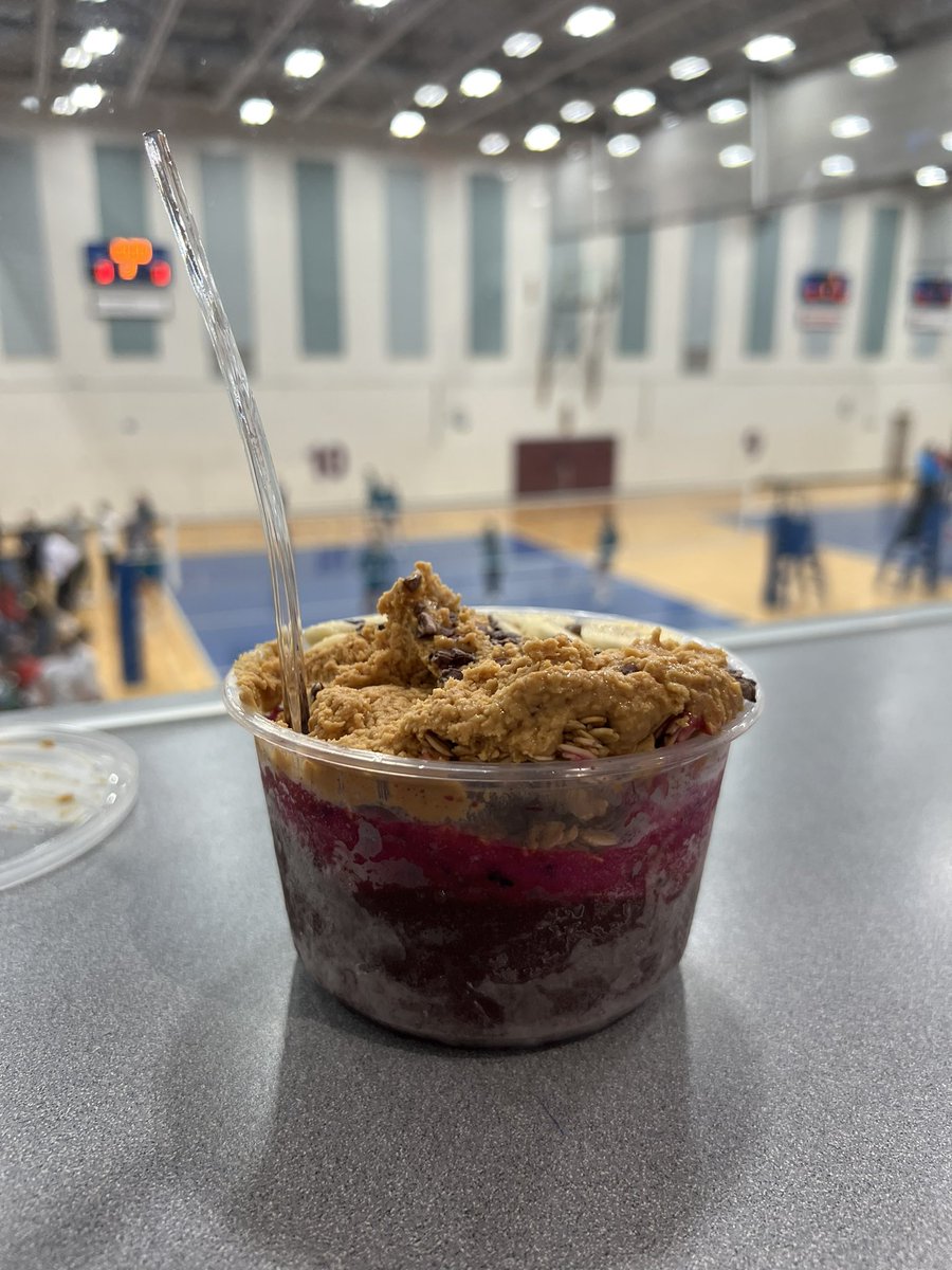 Is it even a volleyball tournament if you don’t get an açaí bowl?