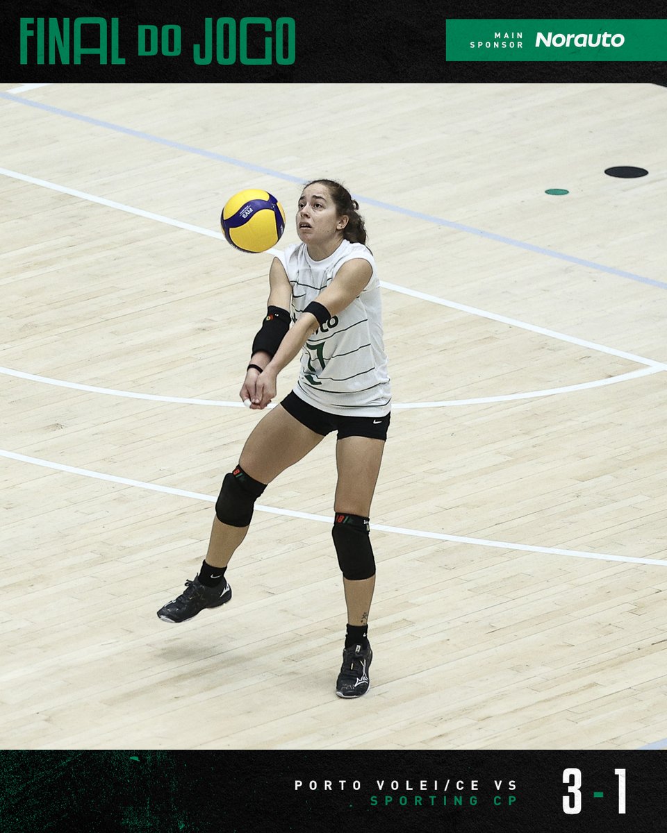 SCPModalidades's tweet photo. #VoleibolFemSCP | ⏹️ Derrota das Leoas na 6.ª jornada da 2.ª fase do Campeonato Nacional.
🏐 24-26, 25-17, 25-12 e 25-20
#PVCESCP // 3-1 https://t.co/CeH42z9NaB