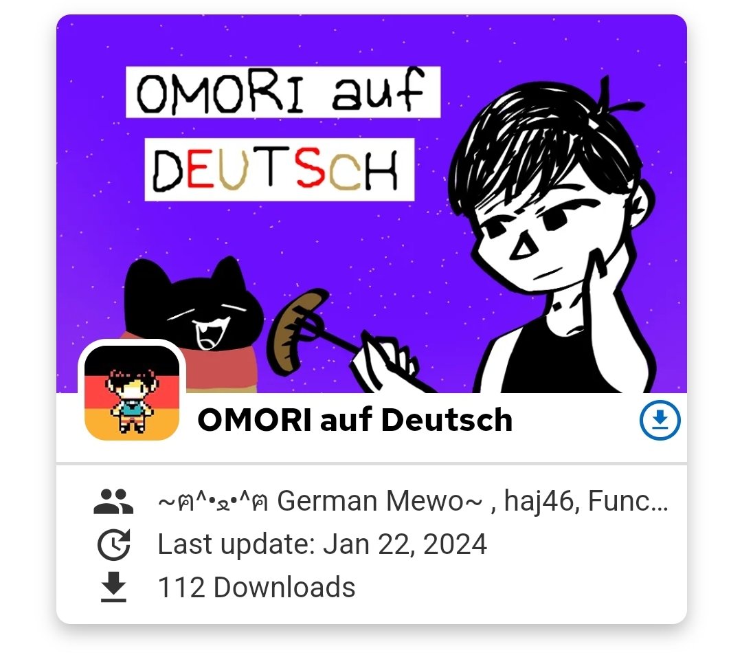 Vor genau 6 Wochen (42 Tagen) kam die Translation raus. Innerhalb dieses Zeitraums haben wir 112 Downloads erreicht!! Das sind 2,6667 DOWNLOADS PRO TAG!! Übrigens haben wir genau EINEN MONAT SPÄTER die exakten 100 downloadd erreicht. Vielen Dank für alles \⁠(⁠>⁠o⁠<⁠)⁠ﾉ