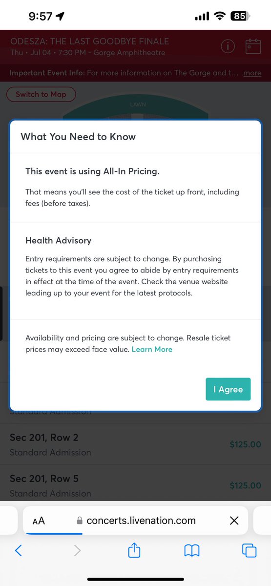 avkassman's tweet photo. Hey @Ticketmaster @LiveNation why are you quoting consumers one price and charging them another? I was quote $714 for @odesza tickets but charge $820. Your customer service department can’t see to give me a reason for the difference…seems sus to me. 😒 https://t.co/loFJBCf6Uh