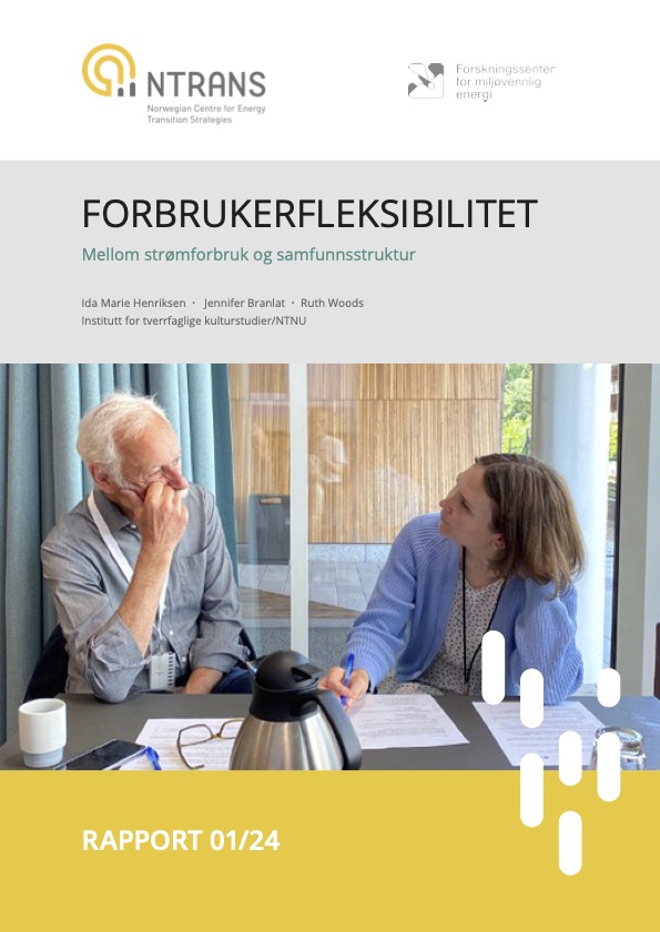 🔌 Ny rapport avdekker viktigheten av forbrukerfleksibilitet i energiomstillingen. Støttet av ELVIA og NTRANS, utforsker Ida Marie Henriksen og teamet fra KULT, ikke-typiske deltakere i fleksibilitetsprosjekter. #energiomstilling