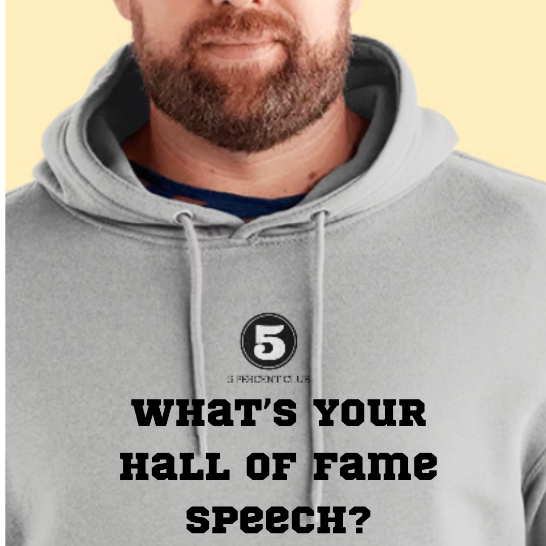 If you have one last opportunity to thank all the coaches and people that helped you in your athletic career who would it be? #athletes #fivepercentclub
