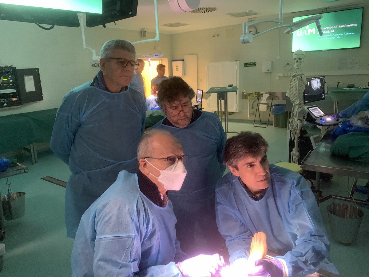 Finalizamos con éxito un nuevo curso de intervencionismo ecoguiado (nivel C) de la Escuela de Ecografia de la <a href="/femedeporte/">SEMED_FEMEDE</a> con el apoyo de @GEHealthCare_ES  Enhorabuena a todos los participantes. Gracias a los profesores y en especial al Prof. Bouffard