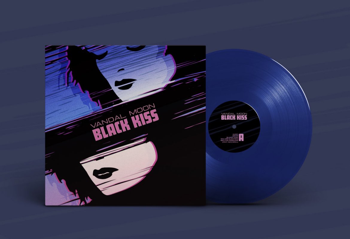 WARNING ‼️ We sold out of all the BLACK KISS vinyls we brought on tour. There are just 16 COPIES LEFT in existence on our Bandcamp page. Buy now, or forever hold your peace. 💋 vandalmoon.bandcamp.com/merch