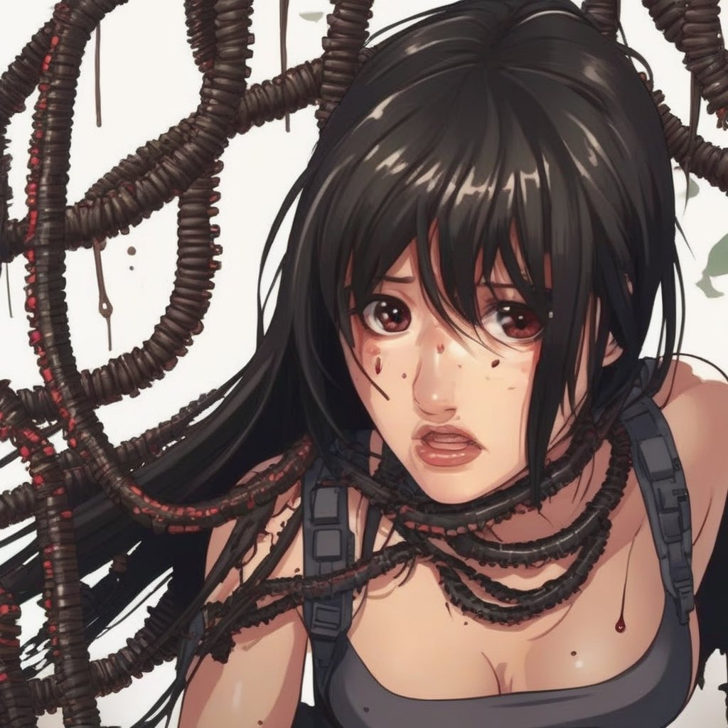 RyonaAi's tweet photo. #ryona #AIart https://t.co/N59kqejrKu