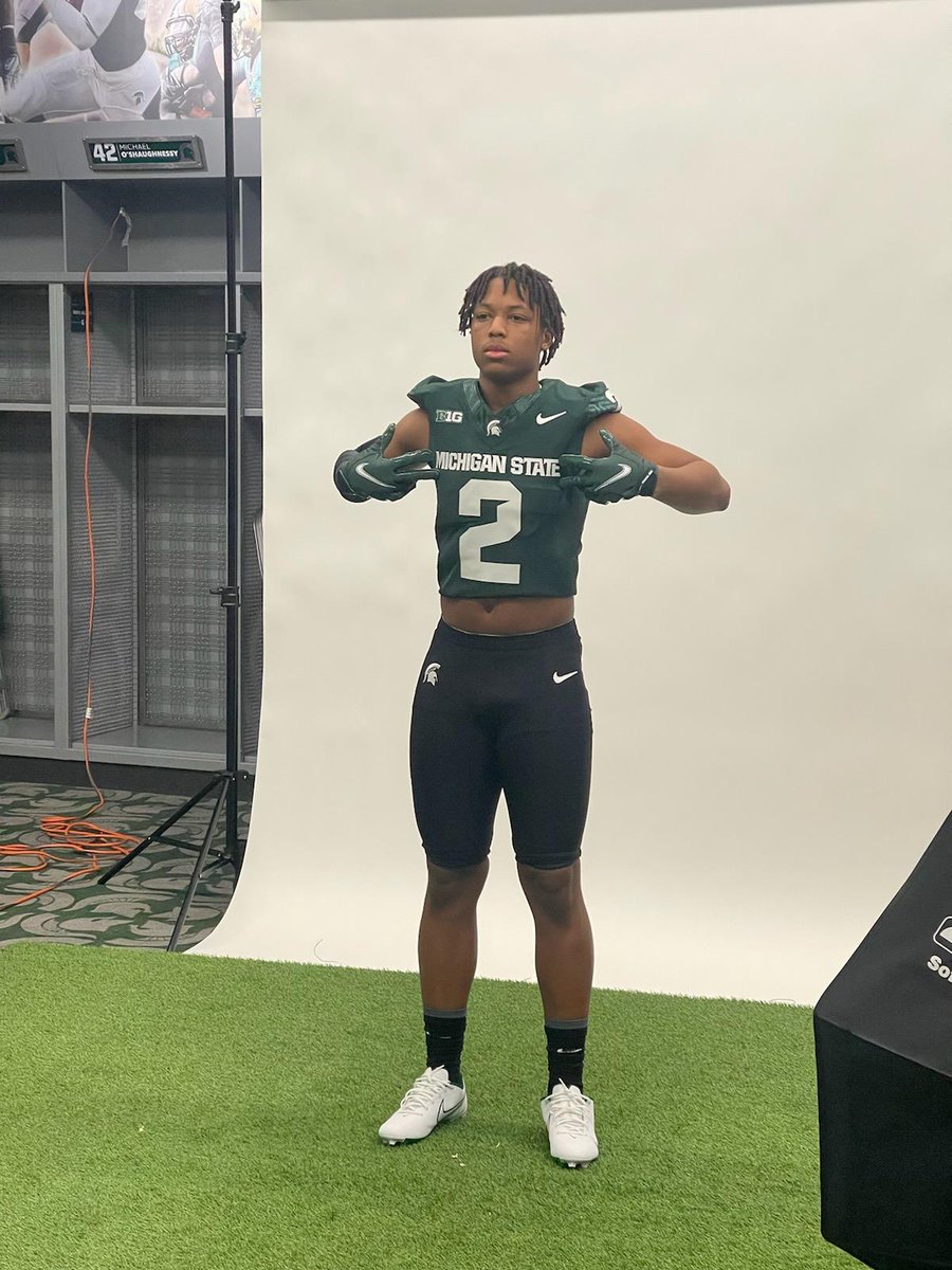 I had an amazing time yesterday. Thank you @MSU_Football for inviting me out to Junior Day. @Coach_Gordon20 @JoeS_Rossi