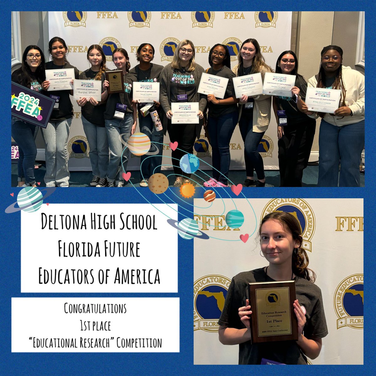 VCS CTE (@vcscte) on Twitter photo Congratulations to our Pine Ridge High and Deltona High school FFEA Chapters for making us proud. Team Volusia placed in 3 of the 5 categories, well done. Over 60 schools and universities across the state attend this Annual FFEA Conference. <a href="/volusiaschools/">Volusia County Schools</a> Congratulations to our Pine Ridge High and Deltona High school FFEA Chapters for making us proud. Team Volusia placed in 3 of the 5 categories, well done. Over 60 schools and universities across the state attend this Annual FFEA Conference. <a href="/volusiaschools/">Volusia County Schools</a>