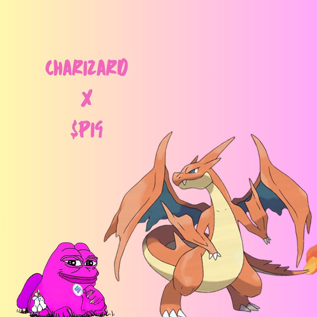 PigOnSol's tweet photo. CHARIZARD x $PIG🔥🐷

IYKYK

@CRYPTOCHARlZARD https://t.co/eaRJdTPoC3