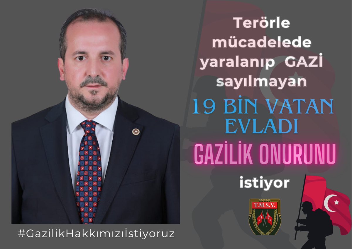 #GazilikHakkımızıİstiyoruz
<a href="/RTErdogan/">Recep Tayyip Erdoğan</a>
<a href="/dbdevletbahceli/">Devlet Bahçeli</a>
<a href="/tciletisim/">T.C Cumhurbaşkanlığı İletişim Platformu</a>
<a href="/fahrettinaltun/">Fahrettin Altun</a>
<a href="/tcbestepe/">T.C. Cumhurbaşkanlığı</a>
<a href="/celebimehmeta/">Mehmet Ali Çelebi</a>
<a href="/MahinurOzdemir/">Mahinur Özdemir Göktaş</a> <a href="/deryayanikashb/">Derya Yanık</a>
<a href="/drbetulsayan/">Dr.Betül Sayan Kaya 🇹🇷</a>
<a href="/celebimehmeta/">Mehmet Ali Çelebi</a>
<a href="/refik_ozen16/">refik ozen</a>
<a href="/avfatmaoncu/">Av.Fatma Öncü</a>
<a href="/SayimMadak/">Dr. Sevim Sayım Madak 🇹🇷</a>
<a href="/hasandogan/">Hasan Doğan</a>
<a href="/leventalyyildiz/">Levent Ali YILDIZ</a>
<a href="/mhrmkurt/">Muharrem KURT</a> p