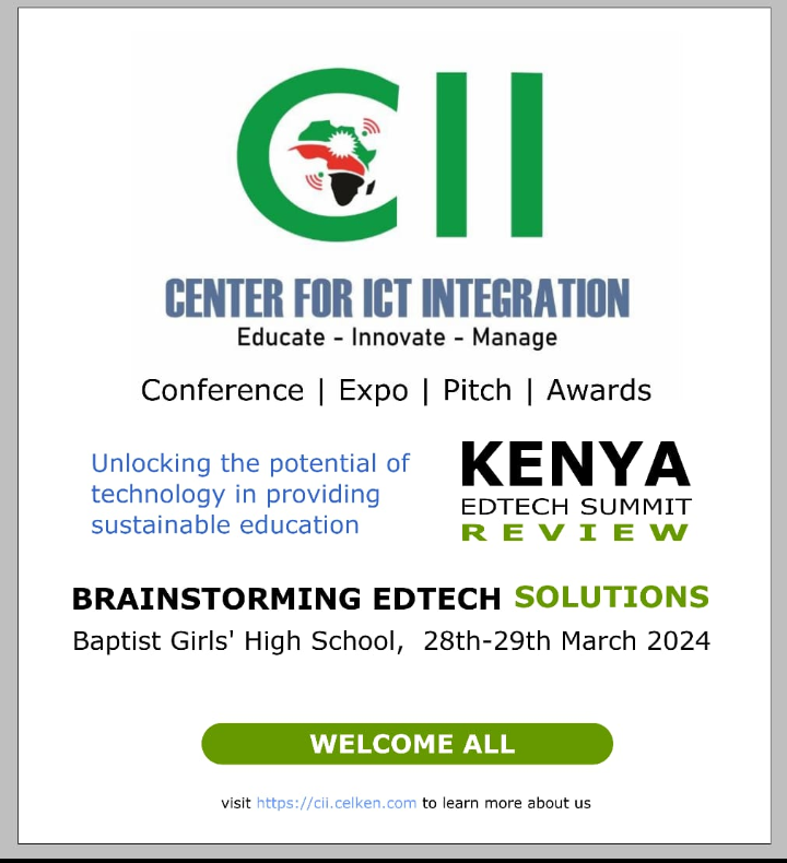 centreforict's tweet photo. The count down has begun to the first Edtech summit in Bungoma Baptist Girls High  School, Bungoma-Kenya. You ready techies?
Check us on https://t.co/VlXgb0K0Cy  and register https://t.co/vpUMLnpSSn