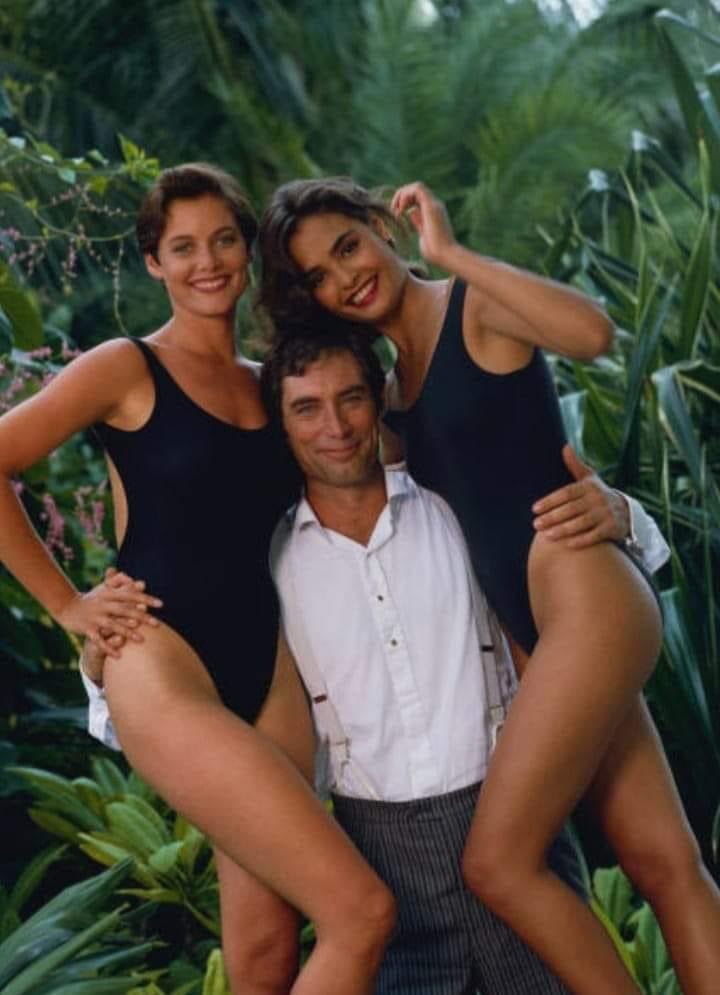 #BehindTheScenes with Carey Lowell, Timothy Dalton and Talisa Soto for the #JamesBond film #LicenceToKill directed by John Glen.