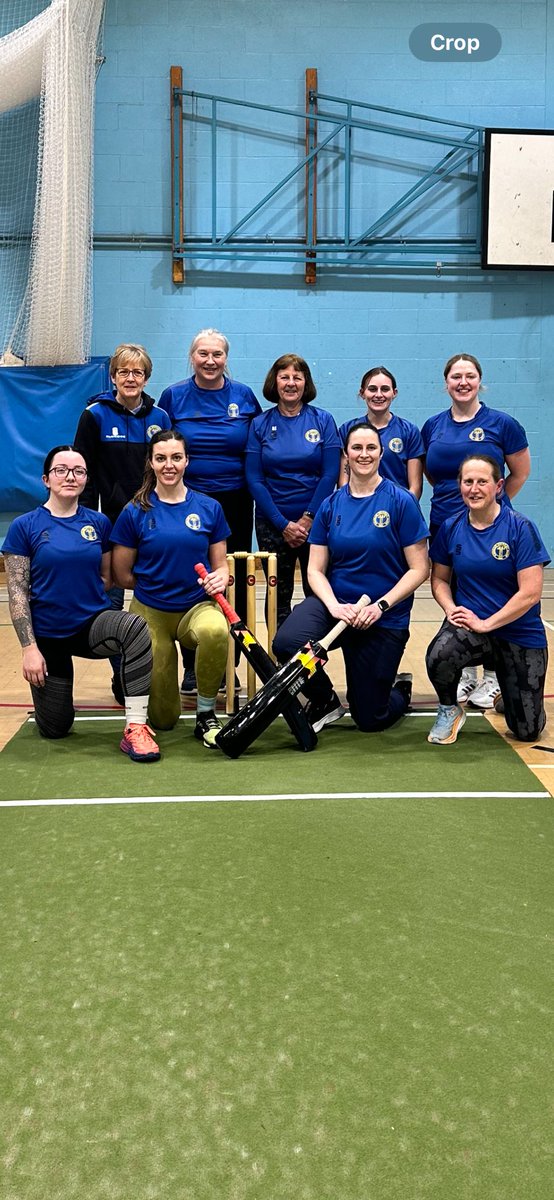 LADIES | Congratulations to our ladies, who won their indoor league today. What an achievement for their second season of indoor cricket. #cricket #womenscricket #UPTHECADDERS