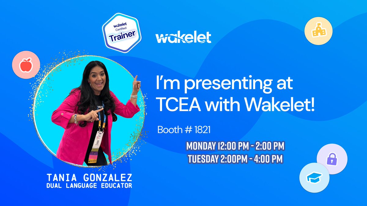 🌊 Looking forward to connecting with you at @wakelet Booth #1821  at @TCEA #TCEA24 
See You Soon 🌊
@TxTechChick @Amy_Wakelet #wakeletwave