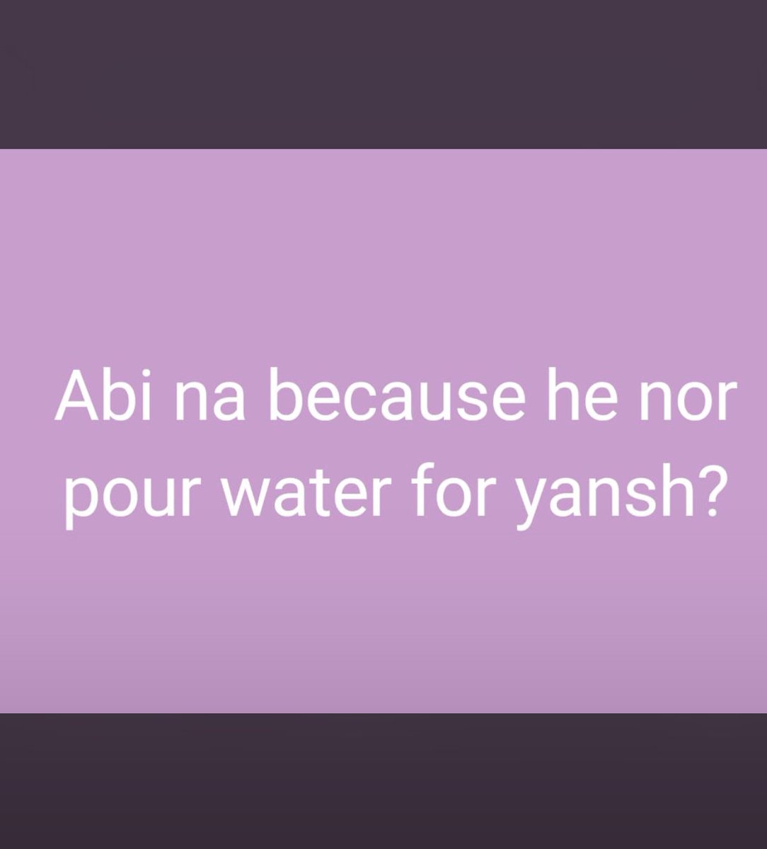 OsiWrld's tweet photo. Moral lesson: Shake yansh😂 https://t.co/2JvLSnIoa7