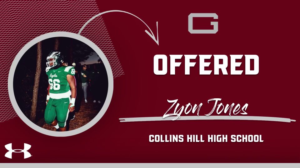 I’d like to thank <a href="/_CoachKJones/">Coach Khalid Jones</a> for having me at <a href="/GuilfordCollege/">Guilford College</a> this weekend and after a great discussion I am blessed to receive my first offer from <a href="/GuilfordFB/">Guilford College Football</a> <a href="/CollinsHillFB/">Collins Hill Eagles Football</a> <a href="/SwickONE8/">Drew Swick</a> <a href="/coachMMartin54/">Marvin Martin</a> <a href="/CoachBeck56/">CORY BECK 🦅🏈</a>