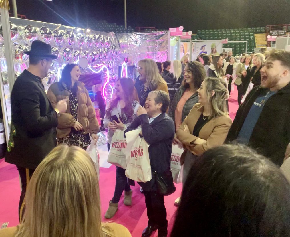 Good banter with the crowds yesterday &amp; today at <a href="/bellebridalmag/">Belle Bridal Magazine</a> <a href="/ArenaNewcastle/">Utilita Arena Newcastle</a> with my @chriscrossofficial the Magician stand! Thanks to all who booked me, paid your deposits &amp; chose well! 
Check my availability for your wedding: info@chris-cross.co.uk
chris-cross.co.uk