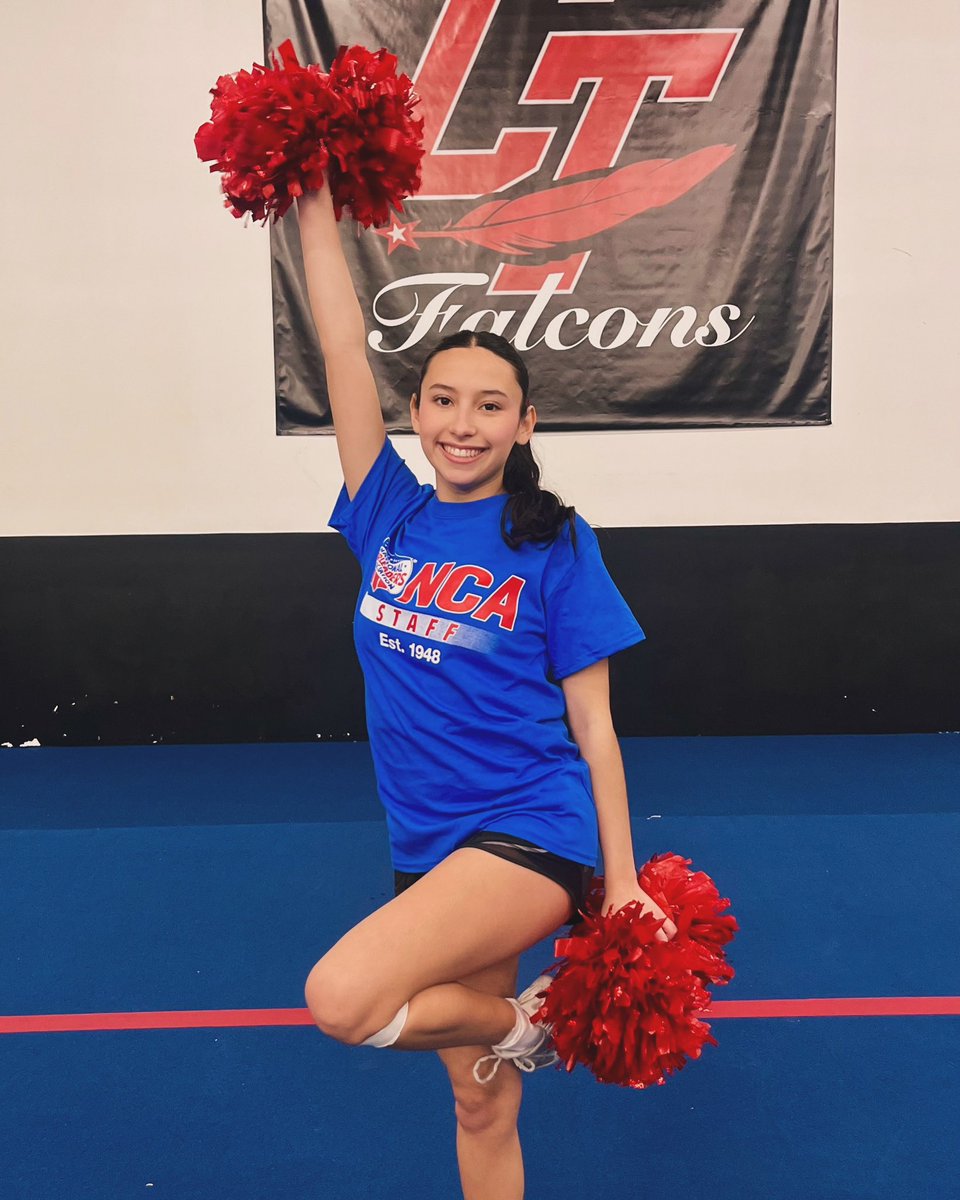 Congratulations to our Senior Captain, London, for making NCA 🐯 Staff! ❤️💙🤍 We are so proud of all your hard work, dedication and passion to cheer! We are excited for you! Keep reaching for the stars! 🌟

#HCcheer #HC426 #HCproud #ncastaff #nationalcheerleadersassociation