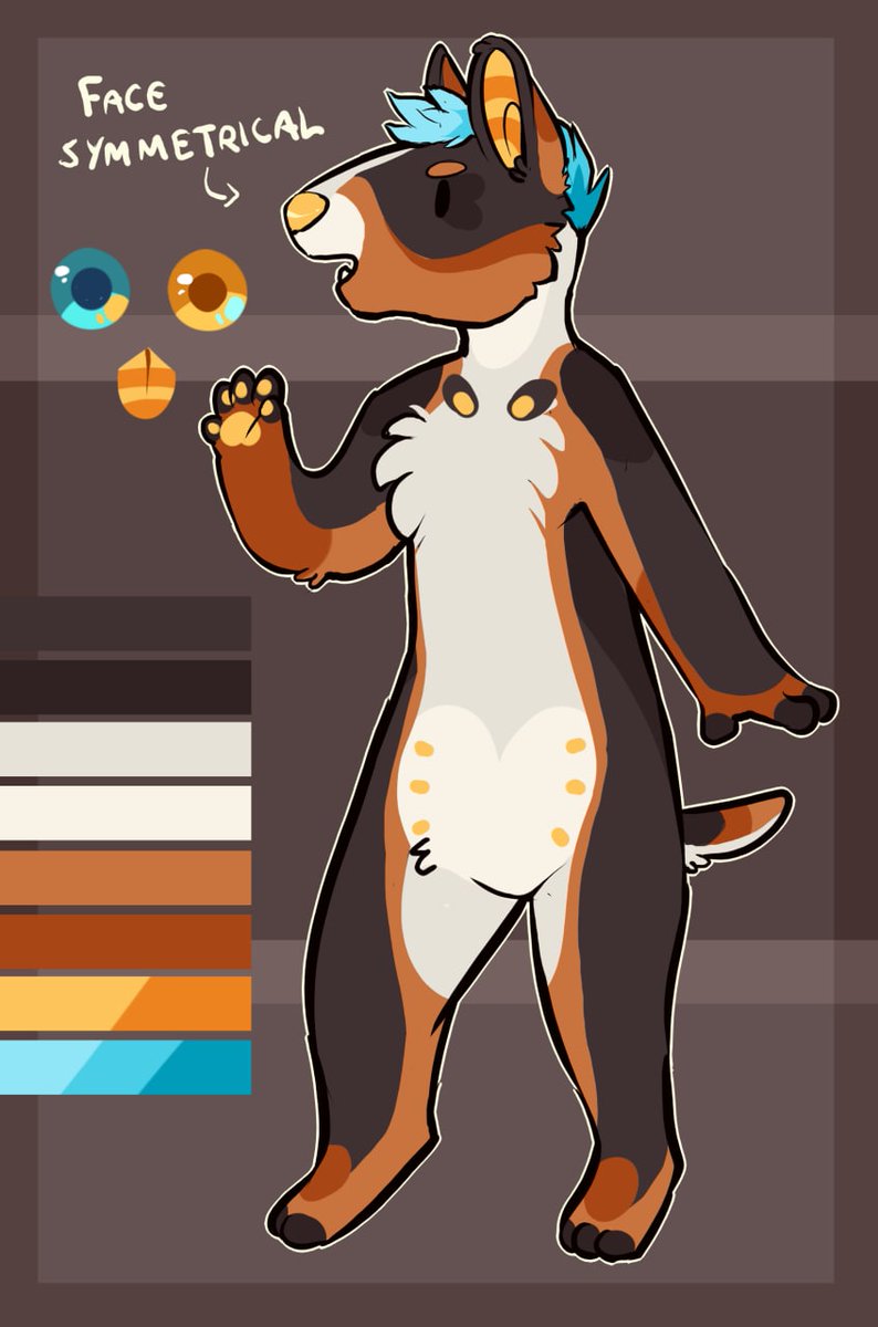 lexikatface's tweet photo. @WildDogWorks I'll throw some fun shapes into the mix! A typical fox, an English bull terrier, a manokit and a bernese mountain dog! https://t.co/oxTamtORBT