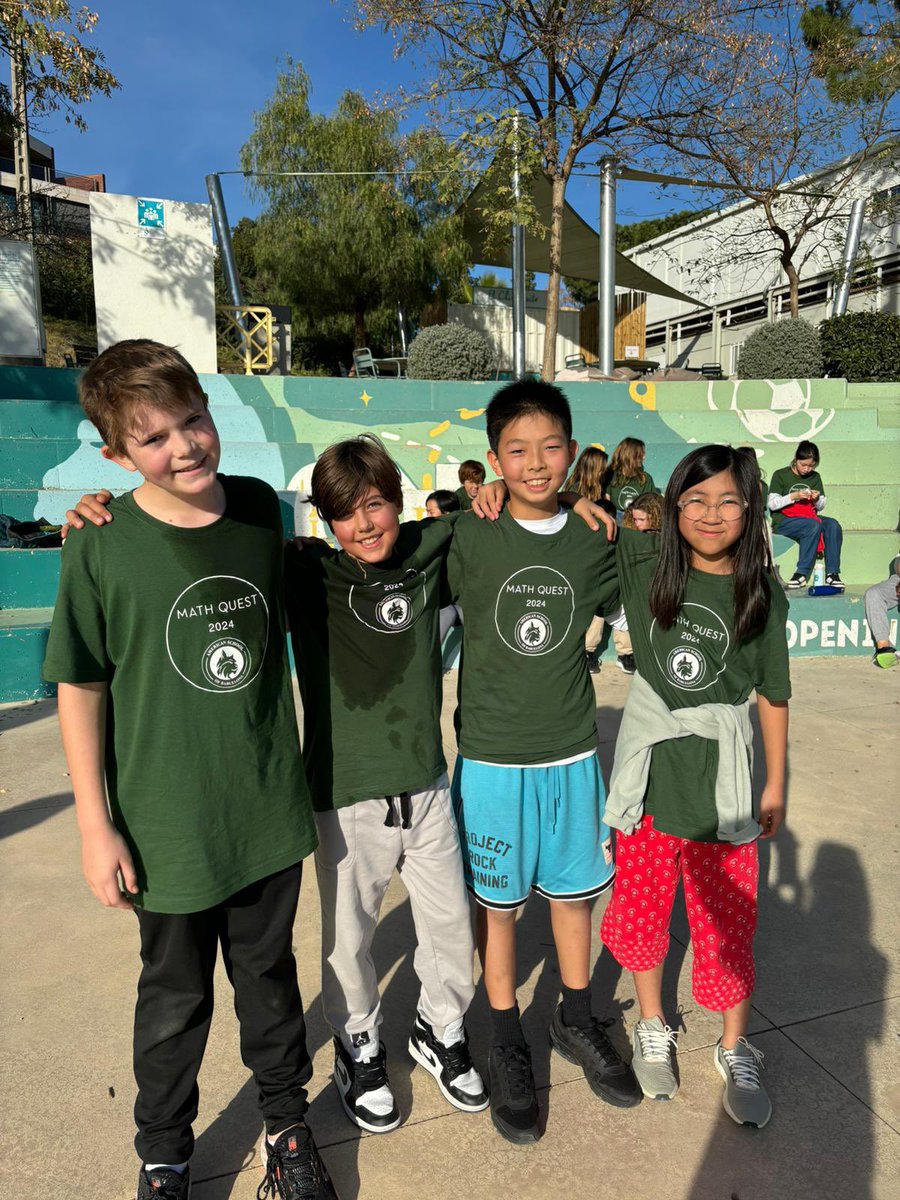 ASBschool's tweet photo. This is our 5th year hosting an internal ES Math Quest, where our G5 students compete as teams, and in individual rounds. Students solved a variety of math challenges throughout the day, with a strong focus on collaboration and problem solving. Congratulations to all!
#ASBlearns https://t.co/Hc0o1Q0l3F