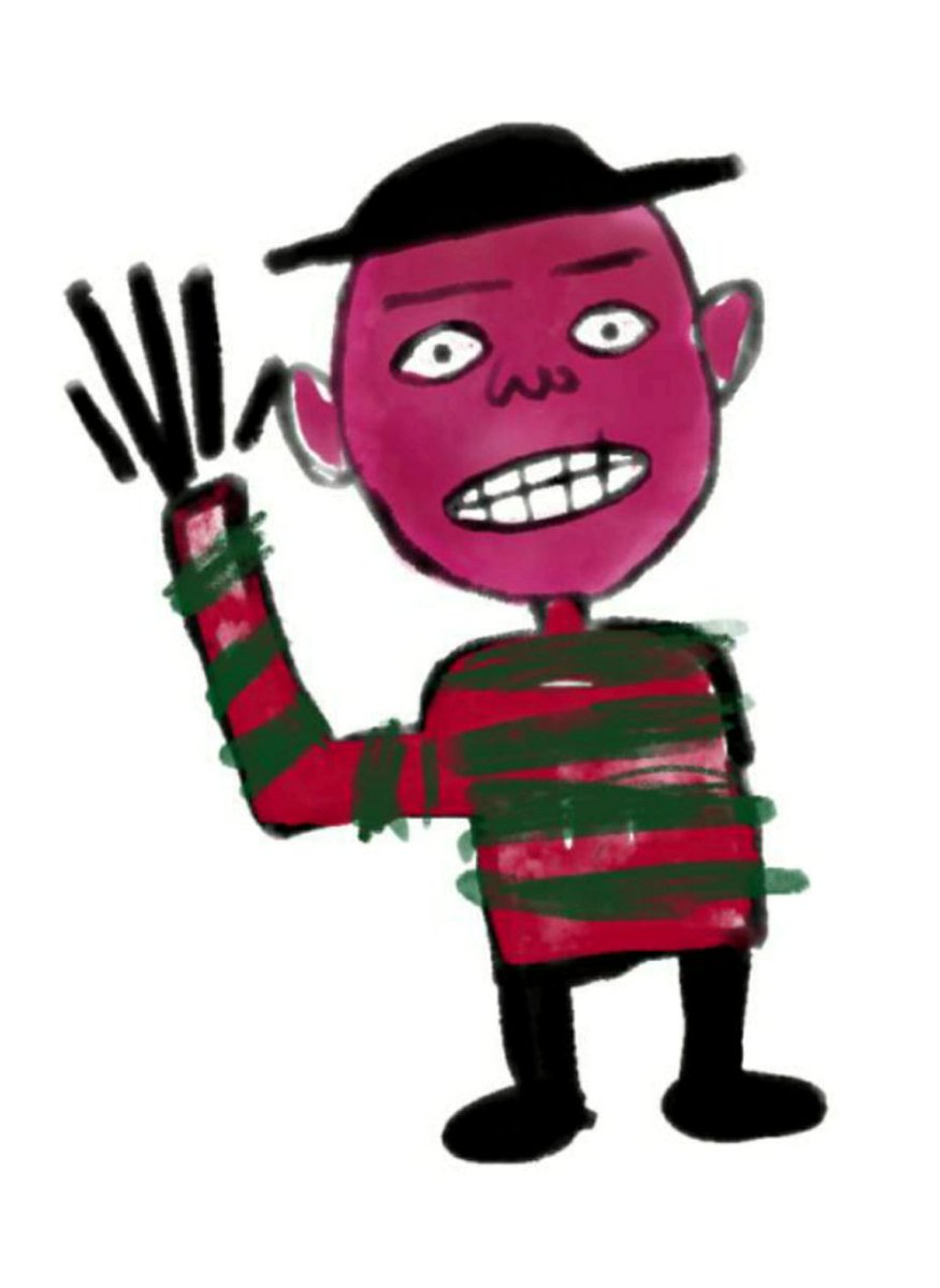 another_fusk's tweet photo. sooo silly 🥹
but I tried very hard to reproduce the portrait of Freddy Krueger drawn when I was a child https://t.co/5o0CMy1nTE