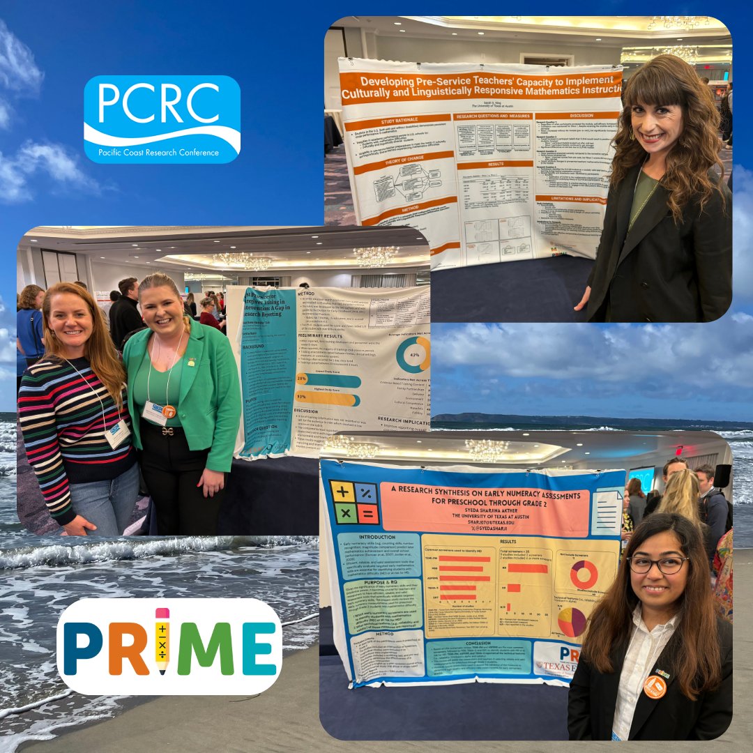 sarahpowellphd's tweet image. What a busy week at #PCRC2024. The #PRIMETeam shared research on everything from early numeracy to algebra! @Dr_SGKing @mackennallama @SyedaSharji @jessmao7 @ArsenaultTessa @DanielleLariv