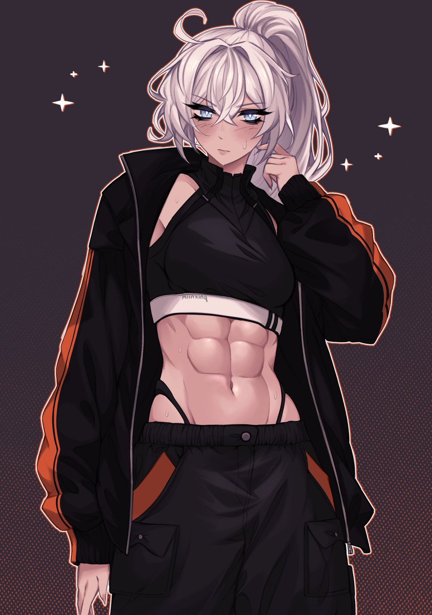kiana should have abs i think #崩壊3rd
