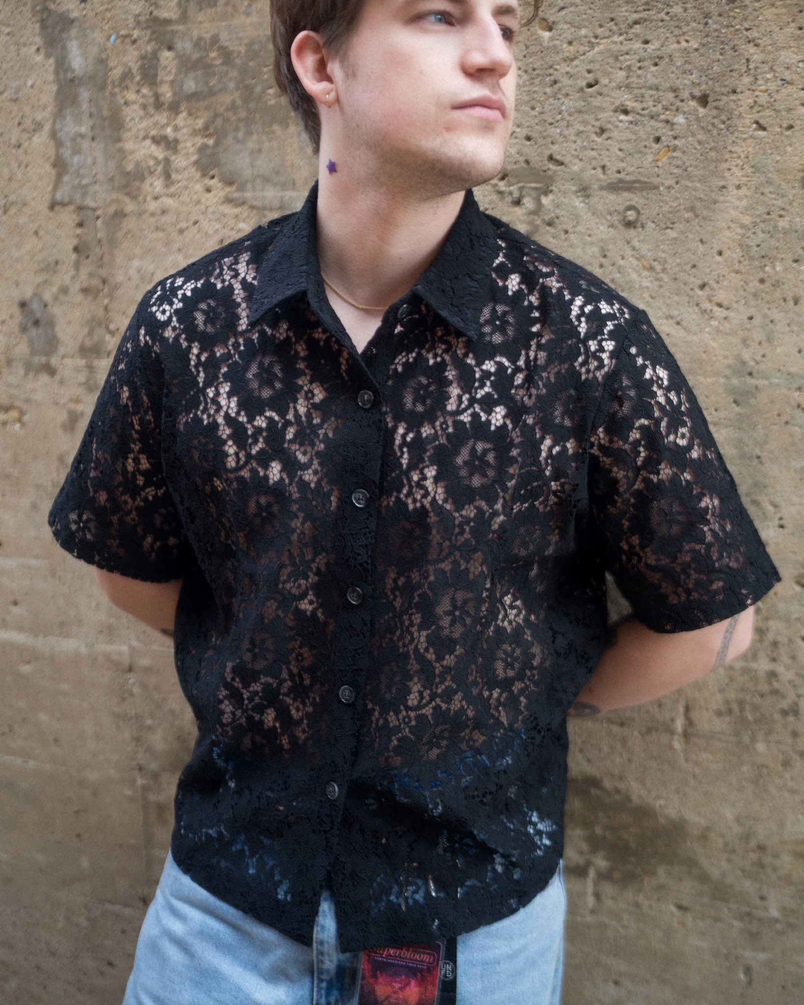 Thornhill on X Black Floral Lace Shirt now available only on tour in USA Brown Floral Lace Shirt has very limited sizes left don t miss out https t MYxPaP8C2C X